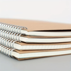 Buku Catatan Harian Notebook Jilid Spiral 50 Lembar Soft Cover